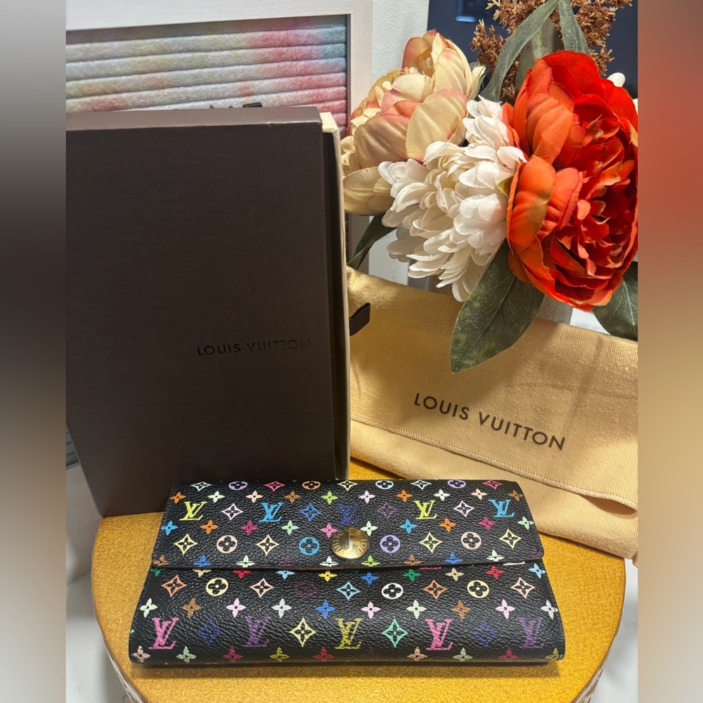 Louis Vuitton Murakami Multicolor Wallet